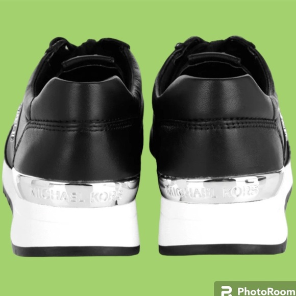 MICHAEL KORS-Leather Sneakers/ Trainers/Footwear/ Tennis Shoe, NEW - Picture 5 of 5